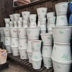 Woodlodge 38cm Butterfly Mix Pot (Choice Of 3) -Outdoor Garden Care Store 30179012 4