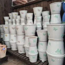 Woodlodge 31cm Butterfly Mix Pot (Choice Of 3) -Outdoor Garden Care Store 30179013 4