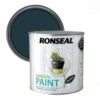 Ronseal 2.5 Litre Blackbird Garden Paint -Outdoor Garden Care Store 5010214874309