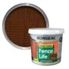 Ronseal 5 Litre Medium Oak Fence Life Paint -Outdoor Garden Care Store 5010214876228