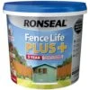 Ronseal 5 Litre Sage Green Fence Life Plus Paint -Outdoor Garden Care Store 5010214876273 1bc1d652 17d0 4695 85f9 3f464e3c5fc1