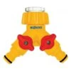 Hozelock Dual Tap Connector -Outdoor Garden Care Store 5010646057042 195fc67f 5de7 46d7 b035 3bef6fb4e9f3