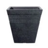 Stewarts Granite Piazza Square Plastic Planter -Outdoor Garden Care Store 5011431041390