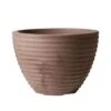 Stewarts 50cm Dark Brown Low Honey Garden Pot Planter 2 Stewarts 50cm Dark Brown Low Honey Garden Pot Planter -Outdoor Garden Care Store 5011431098479