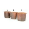 Woodlodge 22cm Thai Salt Glazed Pot -Outdoor Garden Care Store 5021346489248 dd41fceb 001f 40d8 a9e9 7904be646f66