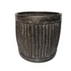 Woodlodge 30cm Rustic Pewter Churn Planter -Outdoor Garden Care Store 5021346490541 913d0660 2965 415e 9c53 1723de223ee3