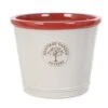 Woodlodge 40cm Red Rim Heritage Glazed Pot -Outdoor Garden Care Store 5021346501254
