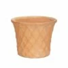 APTA 40cm Terracotta Lattice Cone Planter -Outdoor Garden Care Store 5022413588826