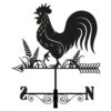 Primus Metal Cockerel Silhouette Weathervane -Outdoor Garden Care Store 5023353266010 bb019044 a352 46d7 8657 a9942827e9f5