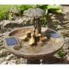 Smart Solar 84cm Duck Family Solar Water Feature -Outdoor Garden Care Store 5050642000543