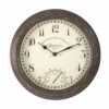 Outside In 12" Bickerton Wall Clock & Thermometer -Outdoor Garden Care Store 5050642006187 3d57ad90 ebe8 4598 8a98 7449d4f6a0ab
