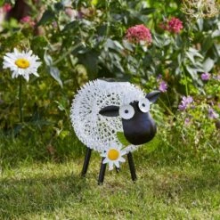 Smart Solar 26cm Dolly Sheep Silhouette -Outdoor Garden Care Store 5050642012089 5