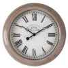 Outside In 12" Grey Biarritz Clock -Outdoor Garden Care Store 5050642016926