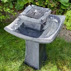 Smart Solar 72cm Pagoda Water Solar Feature -Outdoor Garden Care Store 5050642019873 2