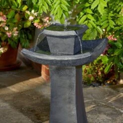 Smart Solar 72cm Pagoda Water Solar Feature -Outdoor Garden Care Store 5050642019873 4