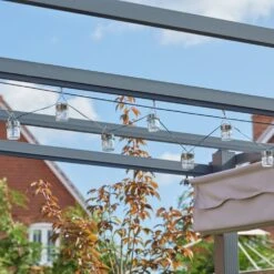 Smart Solar 10 Firefly LED Opal Jar String Lights -Outdoor Garden Care Store 5050642067638 4