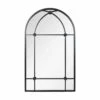 La Hacienda 100cm Black Arched Arundel Indoor/Outdoor Mirror 1 La Hacienda 100cm Black Arched Arundel Indoor/Outdoor Mirror -Outdoor Garden Care Store 5055025559083 2b5636a9 fb88 4ac7 ac59 50c208fce402
