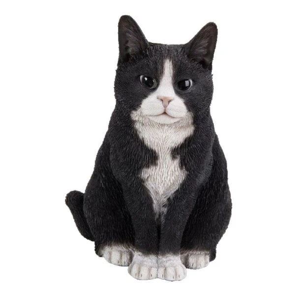 Vivid Arts 30cm Black & White Sitting Cat - XRL-SC35-B 3 Vivid Arts 30cm Black & White Sitting Cat - XRL-SC35-B