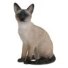 Vivid Arts 22cm Siamese Sitting Cat Garden -Outdoor Garden Care Store 5055195025203