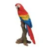 Vivid Arts 38cm Red Macaw Perched - XRL-MCW5-B -Outdoor Garden Care Store 5055195025517