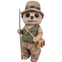 Vivid Arts 24cm Meerkat Fisherman - XMK-2325-D