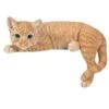 Vivid Arts 31cm Ginger Laying Cat - XRL-DC65-B -Outdoor Garden Care Store 5055195033567