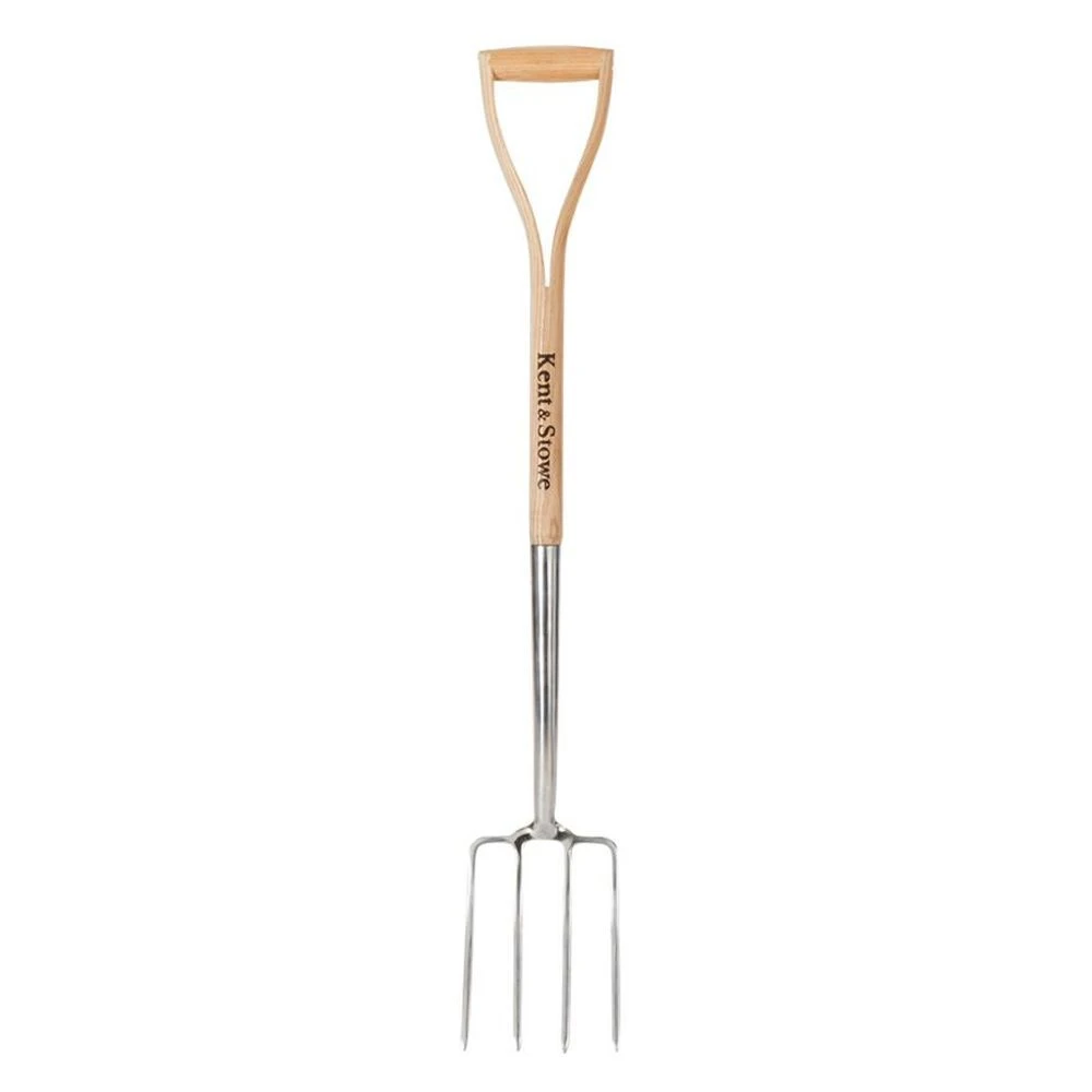 Kent & Stowe Garden Life Stainless Steel Digging Fork 3 Kent & Stowe Garden Life Stainless Steel Digging Fork