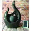 Bermuda 70cm Abstract Swan Solar Powered Water Feature -Outdoor Garden Care Store 5060512213157
