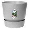 Elho 25cm Living Concrete Greenville Round Planter 2 Elho 25cm Living Concrete Greenville Round Planter -Outdoor Garden Care Store 8711904345716 848522f6 570f 4556 aeca 8f5ed49f3c50